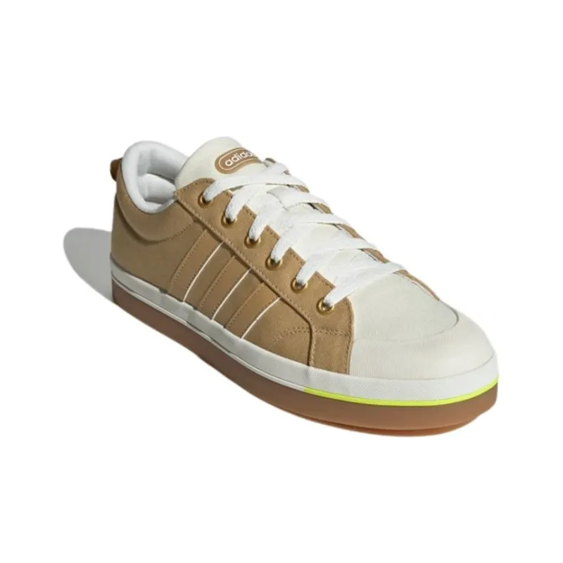 Adidas Neo Bravada Wear resistant Non Slip Casual Skateboarding Shoes Unisex Brown Yellow-2