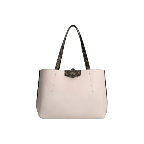 GUESS Multicolor Tote Bag Shopping Bag Combo One Shoulder Handbag Regular Women's Brown/Beige