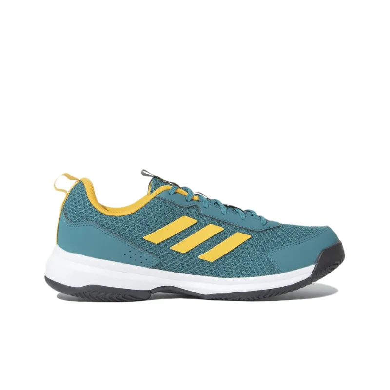 Adidas Tennis 21 V2 Durable Breathable Low-Top Tennis Shoes Men's Green-1