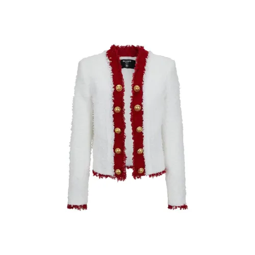 BALMAIN Jackets Women's White