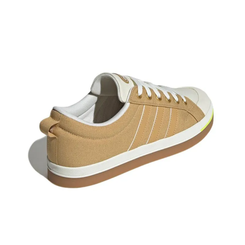 Adidas Neo Bravada Wear resistant Non Slip Casual Skateboarding Shoes Unisex Brown Yellow-3