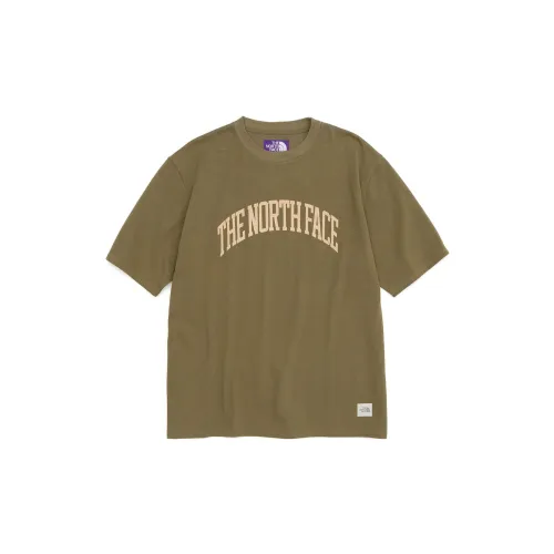 THE NORTH FACE PURPLE LABEL T-Shirts Unisex Brown