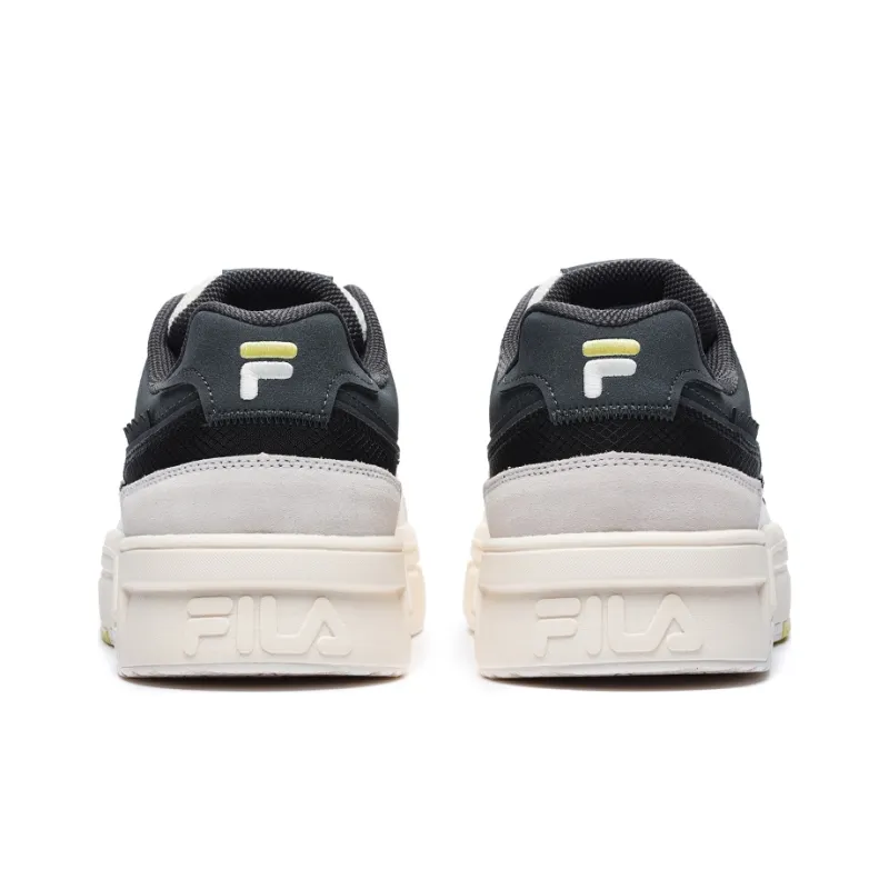 FILA FUSION Bank Skate Shoes 'Grey White'-3