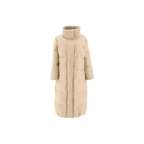 Brunello Cucinelli Down Jackets Women's Wheat