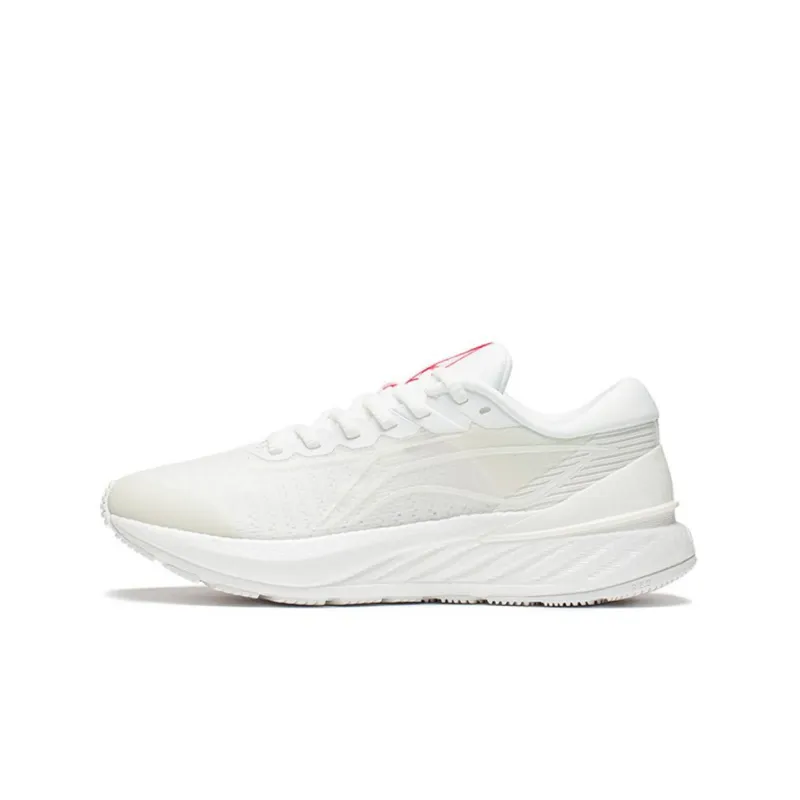 LiNing YueYing 2.0 Cushioned Slip Resistant Low Top Running Shoes Men's Ecru-0
