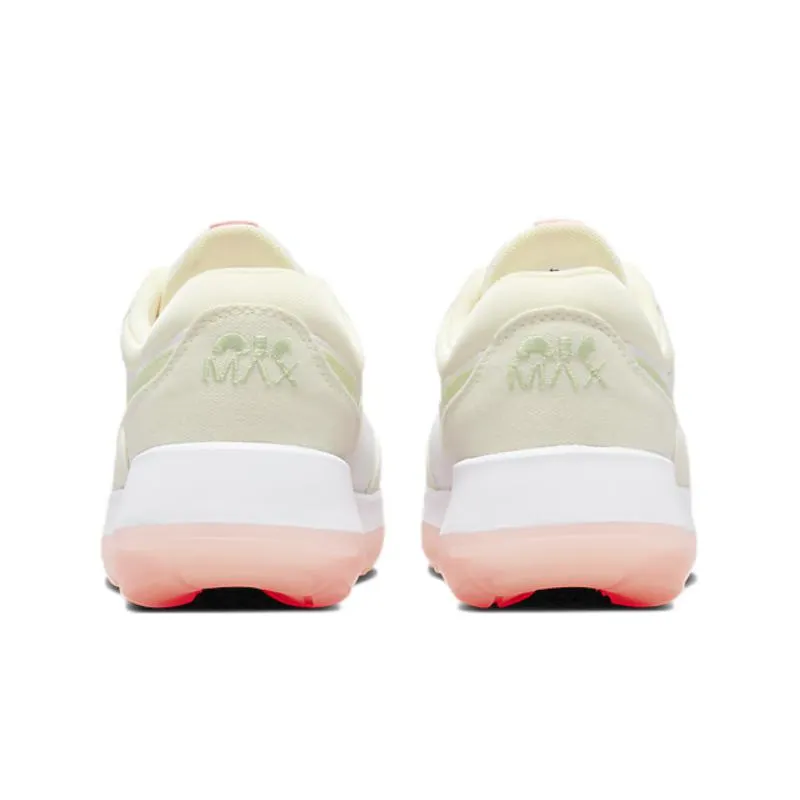 Nike Air Max Motif Cushioning Anti-Slip And Wear-Resistant Low-Top Running Shoes GS White Green Pink-4