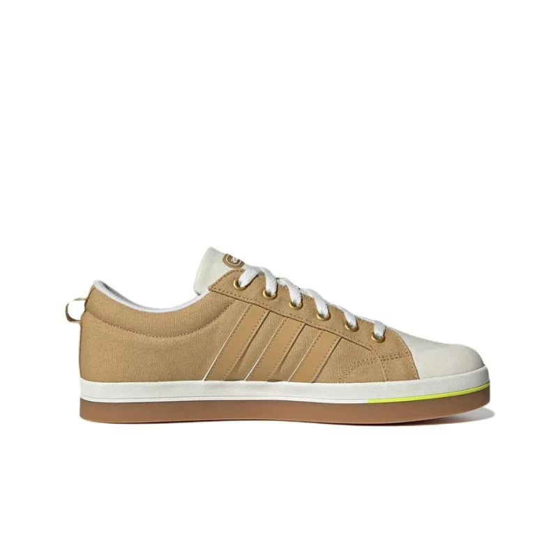 Adidas Neo Bravada Wear resistant Non Slip Casual Skateboarding Shoes Unisex Brown Yellow-1