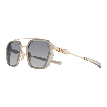 Chrome Hearts Sunglasses Unisex Gold