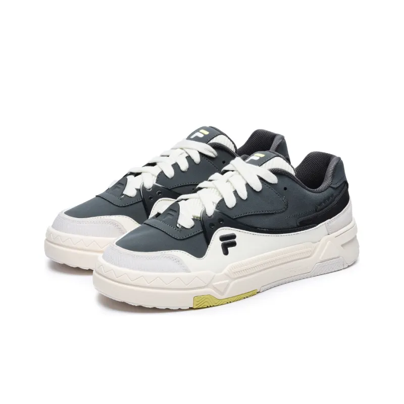 FILA FUSION Bank Skate Shoes 'Grey White'-1