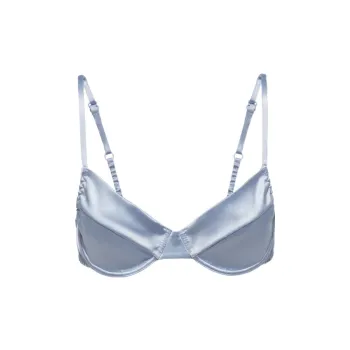 MIU MIU Satin Balconette Bra