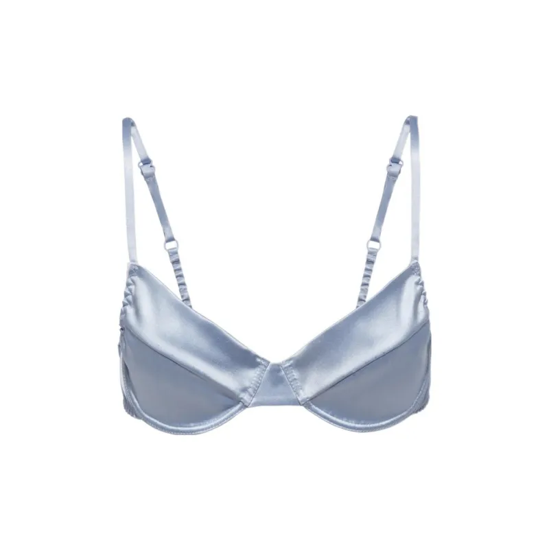 MIU MIU Satin Balconette Bra-0