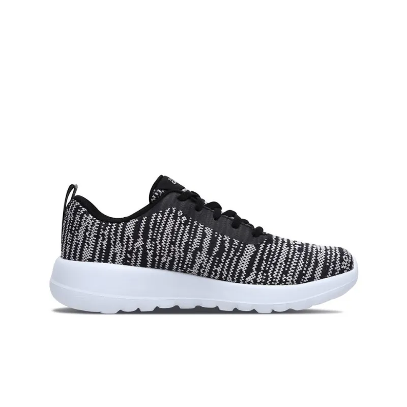 Skechers GO WALK Ma Joy Cushioning Anti-Slip And Wear-Resistant Low-Top Casual Shoes Women's Black White-1