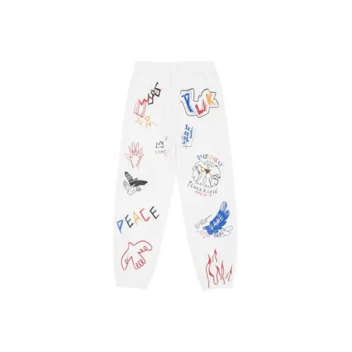 PUK Knitted Sweatpants Unisex Off White