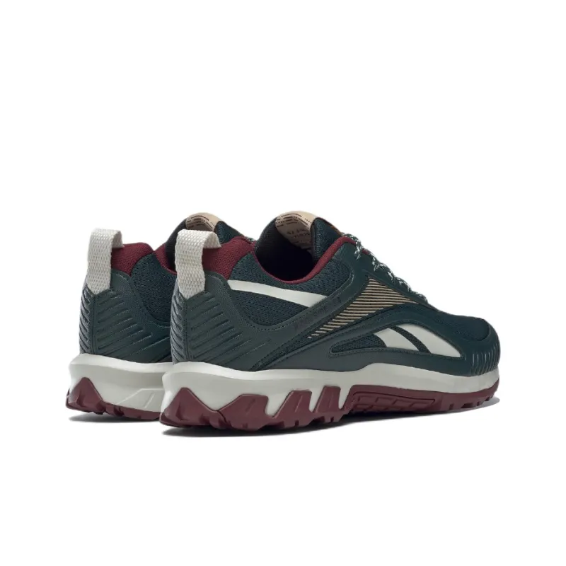 Reebok Ridgerider 6 Low-Top Running Shoes Men's Green White-3