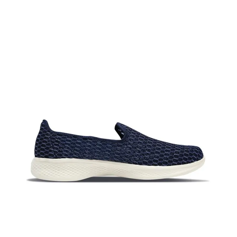Skechers Go Walk 4 Casual Shoes Women's Low-Top Navy-1