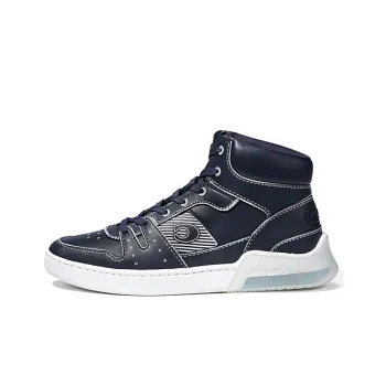 COACH CitySole Stylish Skateboarding Shoes Men's Dark Blue