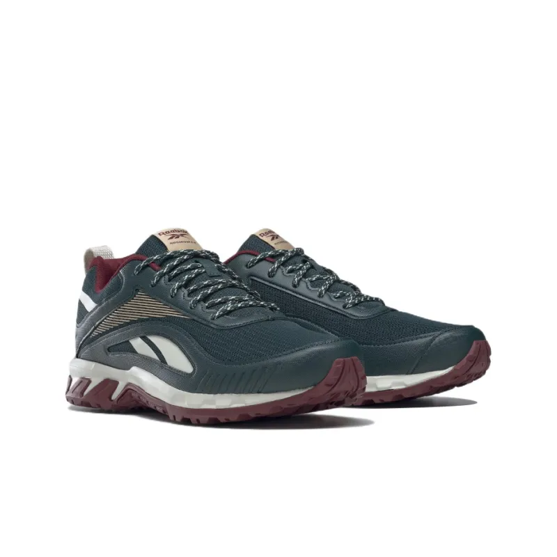 Reebok Ridgerider 6 Low-Top Running Shoes Men's Green White-2