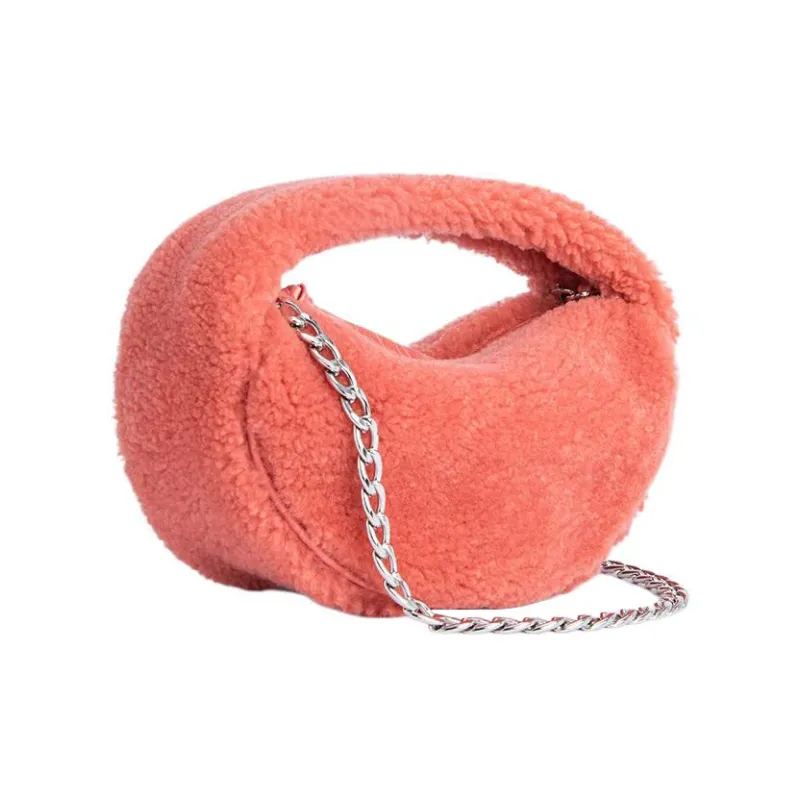 By Far Baby Cush Shearing Tote Bag-2