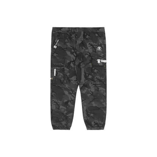 Aape Knitted Sweatpants Men Camouflage BKZ