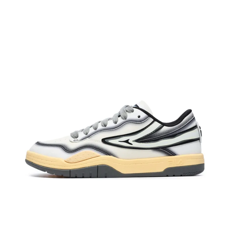 FILA FUSION T88 SKB Skateboard Shoes Women's Low Top Antique White/Bright White-0