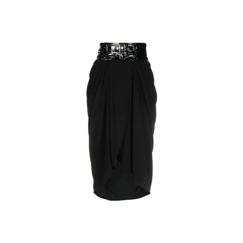 MOSCHINO Casual Long Skirts Women's Black