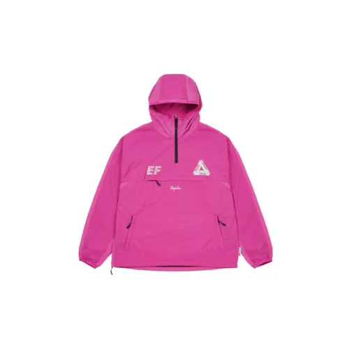 PALACE Windbreaker Jackets Unisex Barbie Pink