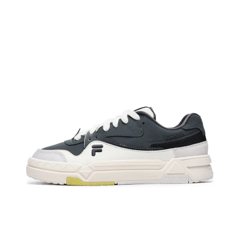 FILA FUSION Bank Skate Shoes 'Grey White'-0