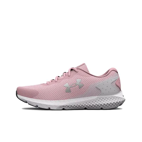 Under Armour Charged Rogue 3 Running Shoes Women's Low-Top Pink/Silver