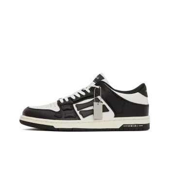 AMIRI Women's Skel Top Low 'Black White'