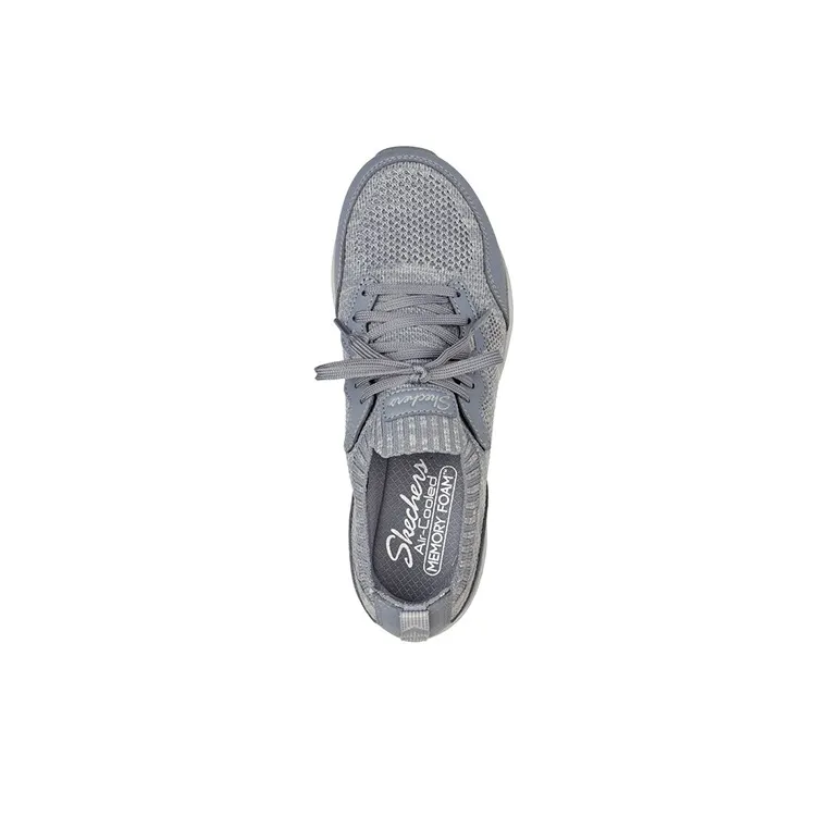 Skechers Seager Hiker-Sunny Dream Cushioning Anti-Slip And Wear-Resistant Low-Top Running Shoes Women's Gray-3