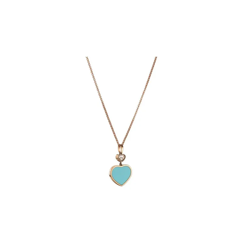 Chopard Happy Hearts Necklaces Women's Blue-1