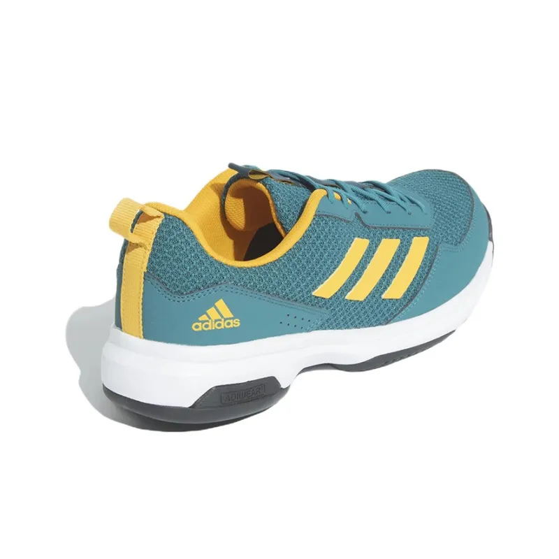 Adidas Tennis 21 V2 Durable Breathable Low-Top Tennis Shoes Men's Green-3