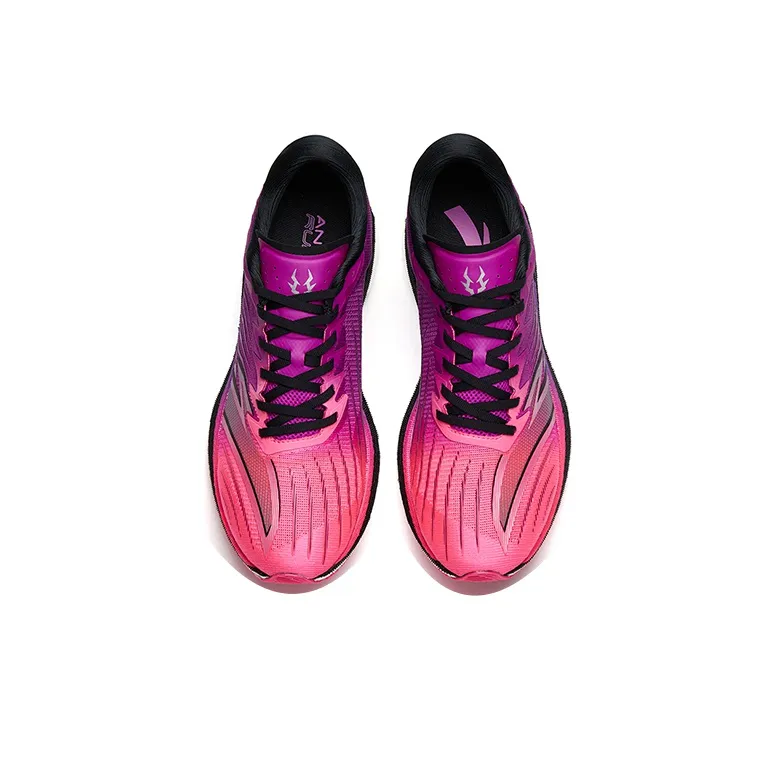 Anta C202 4.0 Cushioning Anti-Slip And Wear-Resistant Low-Top Nitrogen Technology Running Shoes Men's Purple Black Red-3