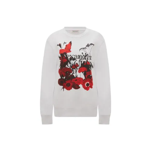 Alexander McQueen Sweatshirts Women's White