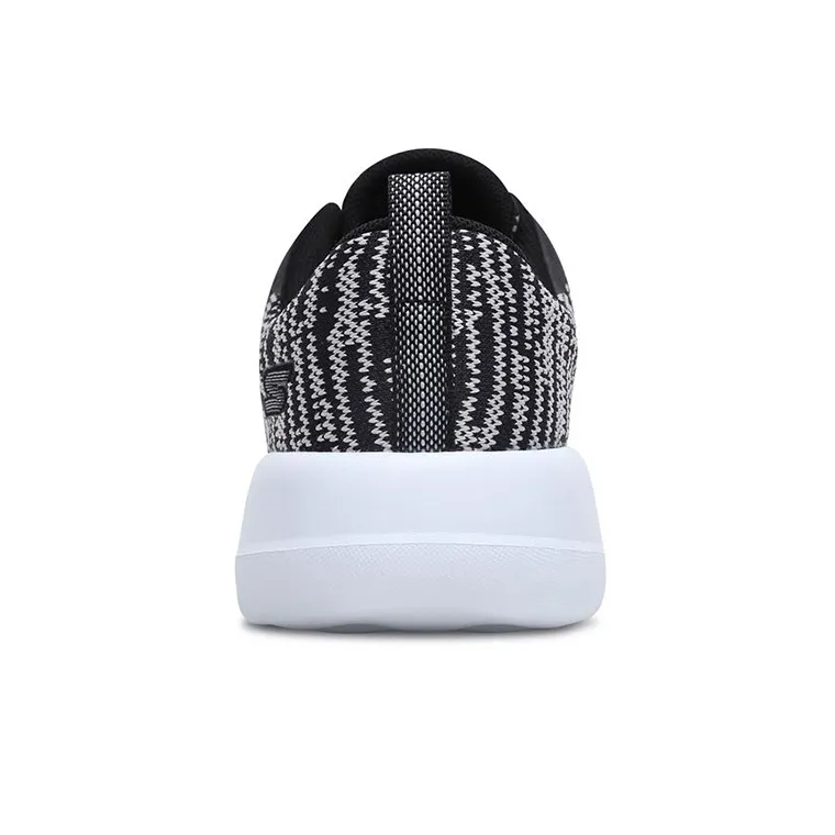 Skechers GO WALK Ma Joy Cushioning Anti-Slip And Wear-Resistant Low-Top Casual Shoes Women's Black White-3
