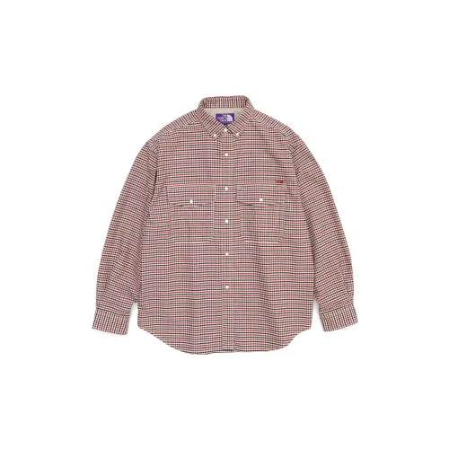 THE NORTH FACE PURPLE LABEL Shirts Men Red