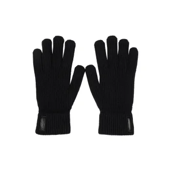GIORGIO ARMANI Gloves In Pure Cashmere Knit
