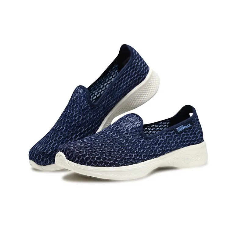 Skechers Go Walk 4 Casual Shoes Women's Low-Top Navy-2
