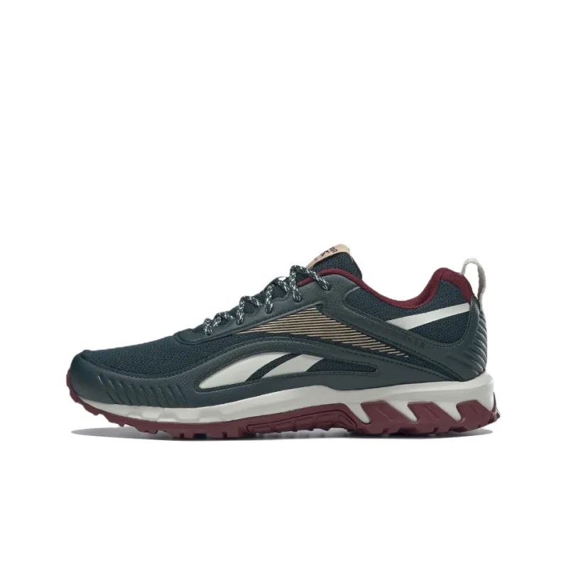 Reebok Ridgerider 6 Low-Top Running Shoes Men's Green White-0