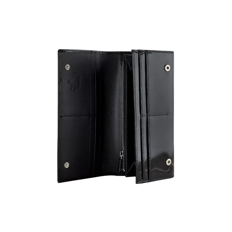 Vivienne Westwood Cow Leather Card Holder, Wallet Women's Black-2