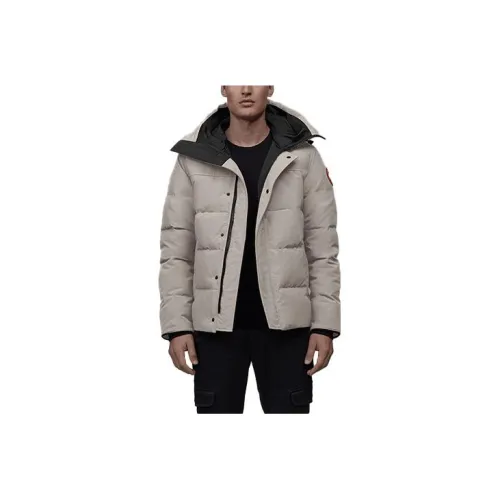 Canada Goose MacMillan Series Down Jackets Men Lime Gray