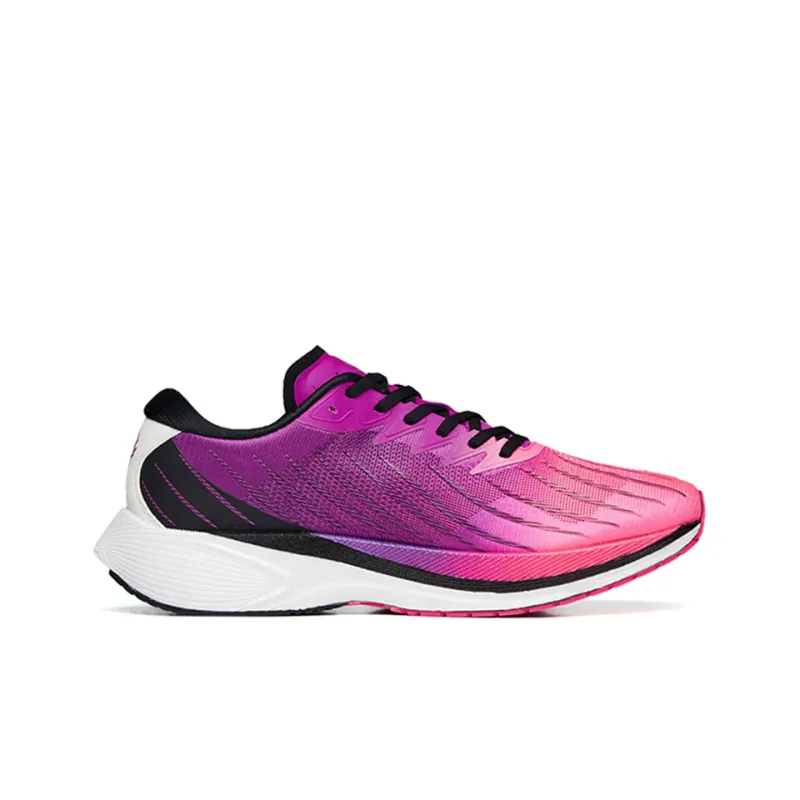 Anta C202 4.0 Cushioning Anti-Slip And Wear-Resistant Low-Top Nitrogen Technology Running Shoes Men's Purple Black Red-1