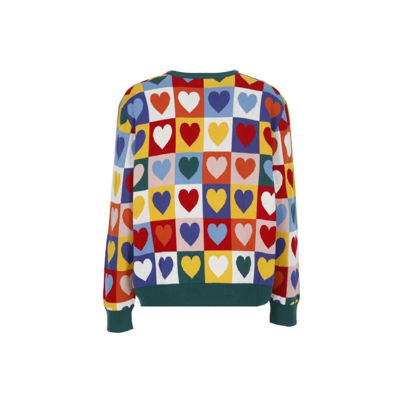 LOVE MOSCHINO FW22 Sweater Women's Multicolor-1