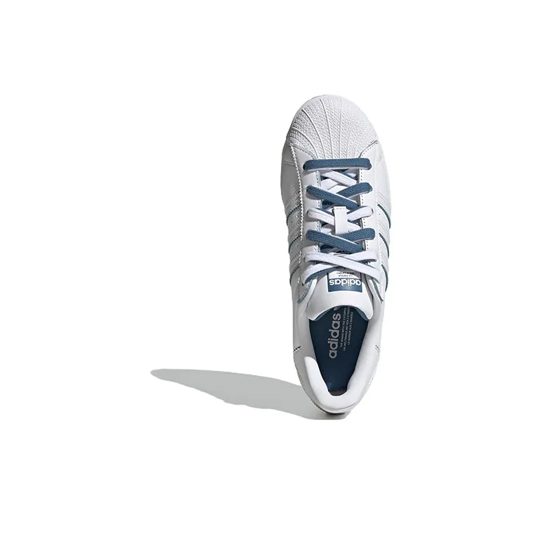 Adidas Originals Superstar 'White Altered Blue' Women's-4