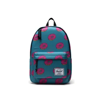 Herschel Simpsons Collaboration Polyester Backpacks Extra Large Unisex Blue