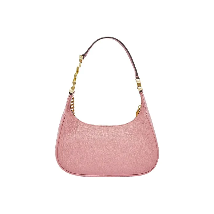 MICHAEL KORS Leather Dumpling Bag Shoulder Bag Small Size Women's Rose Pink-1