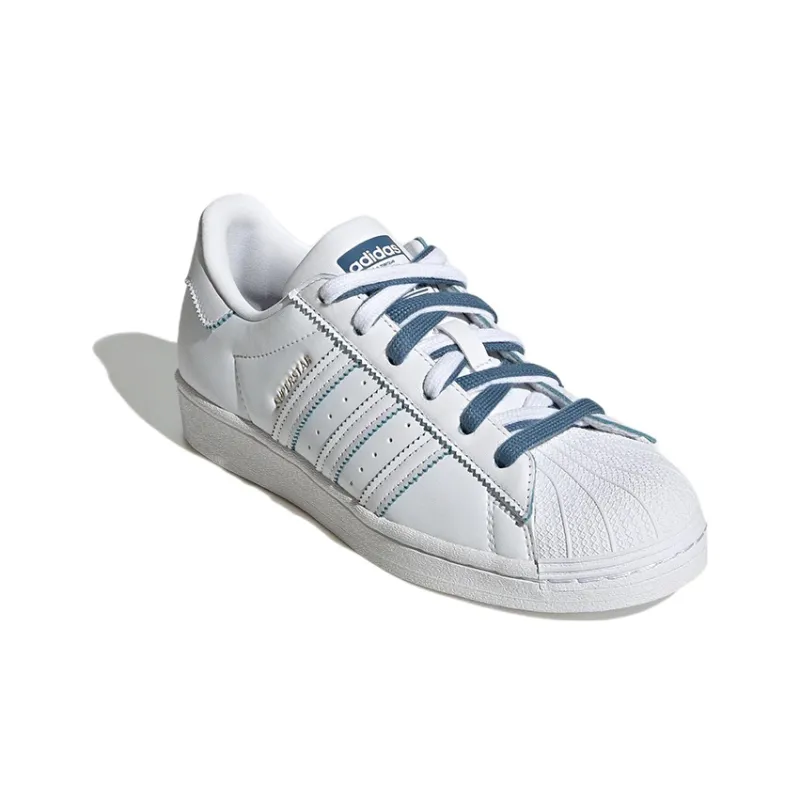 Adidas Originals Superstar 'White Altered Blue' Women's-2