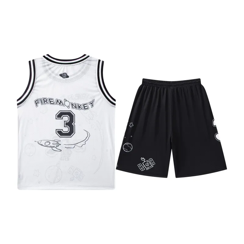 FireMonkey Astronaut Collection Basketball Suit Unisex-39