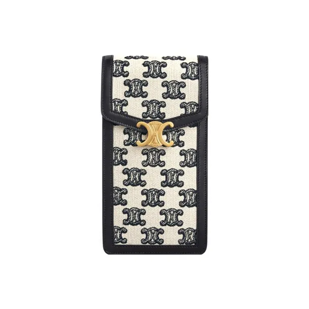 CELINE Triumphal Arch Cellphone Pouches-0