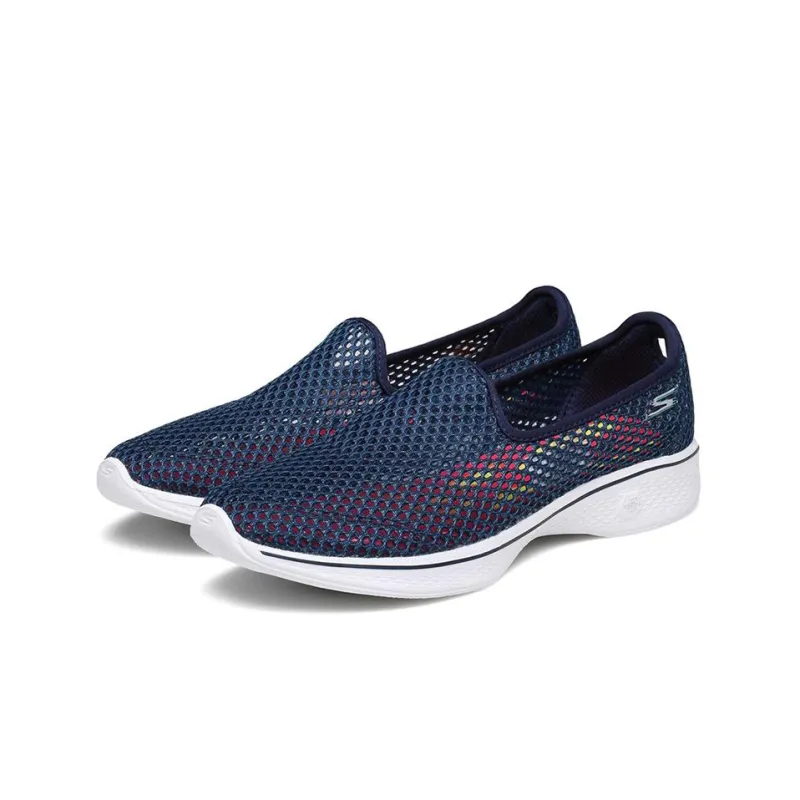 Skechers Go Walk 4 Casual Shoes Women's Low-Top Navy-2